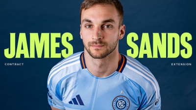 New York City FC Midfielder James Sands Returns from Loan and Signs Contract Extension with the Club
