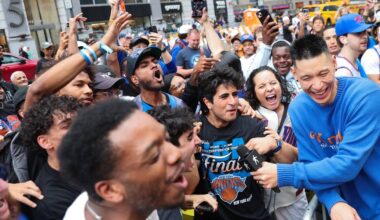 A dream day for New York fans with Knicks on the road to clinch and Brazil vs. Morocco in World Cup