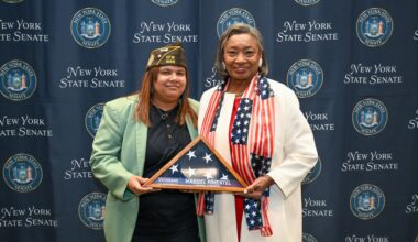 Majority Leader Stewart-Cousins Honors 2026 Veterans Hall of Fame Inductee Sergeant Massiel Pimentel, of Yonkers