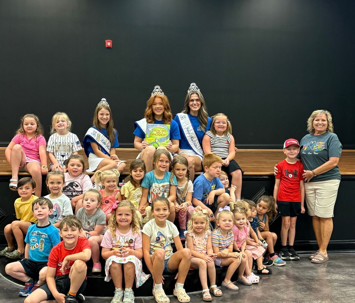Jemison Library hosts fossil dig for summer reading