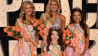 Peach Stars — Four new Chilton County Peach Queens crowned