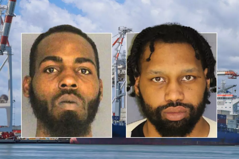 Brian Peppers, at left, and Fatim Wingate (Canva/Essex County Jail)