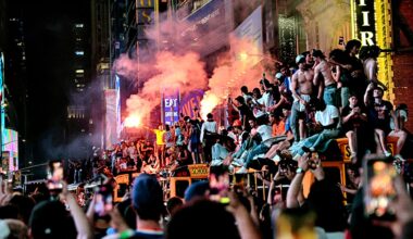 Mayhem unfolds as New York City celebrates Knicks’ first championship in 53 years