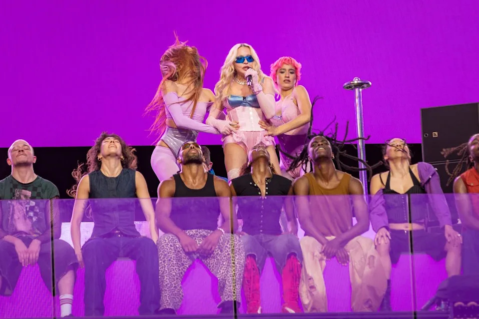 Madonna is promoting her new album, “Confessions II,” which dropped Wednesday. Michael Nigro