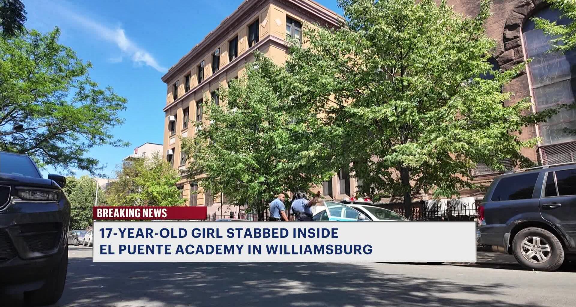 News 12 | Brooklyn | Girl Stabbed With Kitchen Knife Inside High School In Williamsburg