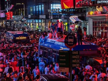 Chaos Erupts in New York City After Knicks Secure Game 5 Win in NBA Finals