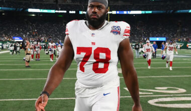 New York Giants' Andrew Thomas says he's perfected his recovery process