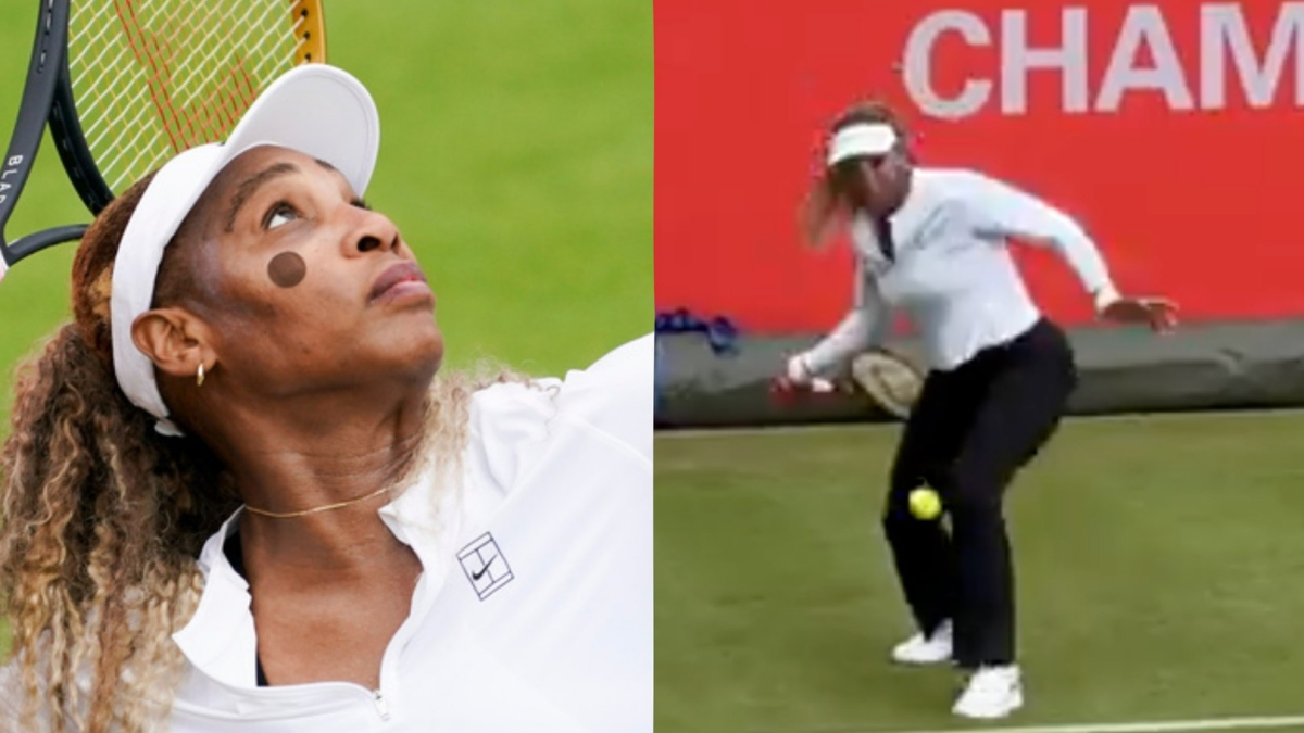Serena Williams treats grass like home as comeback gathers momentum at Queen’s club
