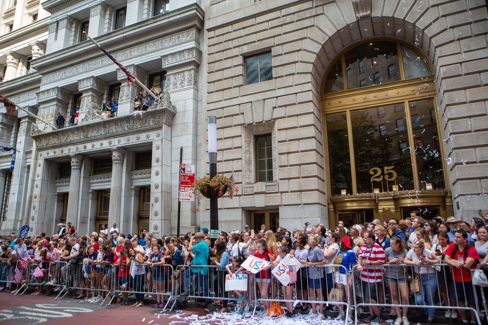 USWNT Ticker Tape Parade