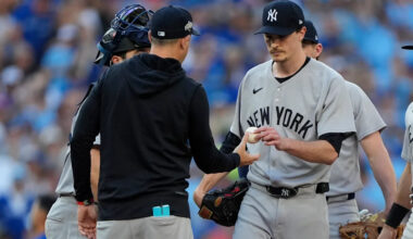 Yankees manager Aaron Boone gives update on injured ace Max Fried