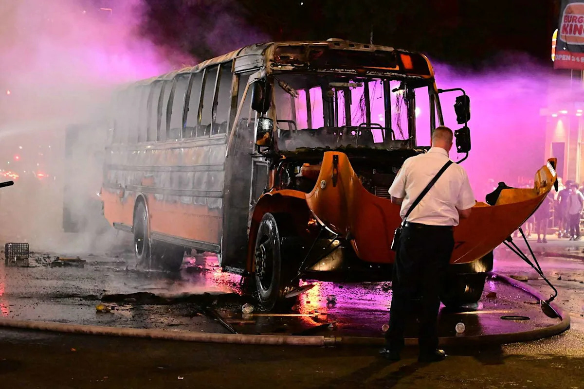 Teen Shot, 4 People Stabbed and 5 School Buses Set on Fire in N.Y.C. After Knicks Win NBA Championship