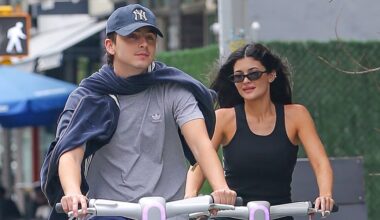 Kylie Jenner Wears Her Tabis for NYC Bike Ride With Timothée Chalamet