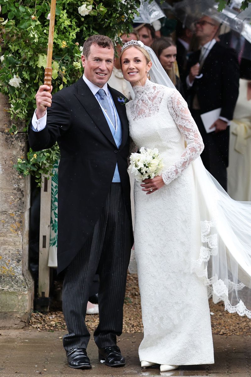 Peter Phillips and Harriet Sperling celebrated their marriage in an intimate ceremony attended by senior members of the British royal family.
