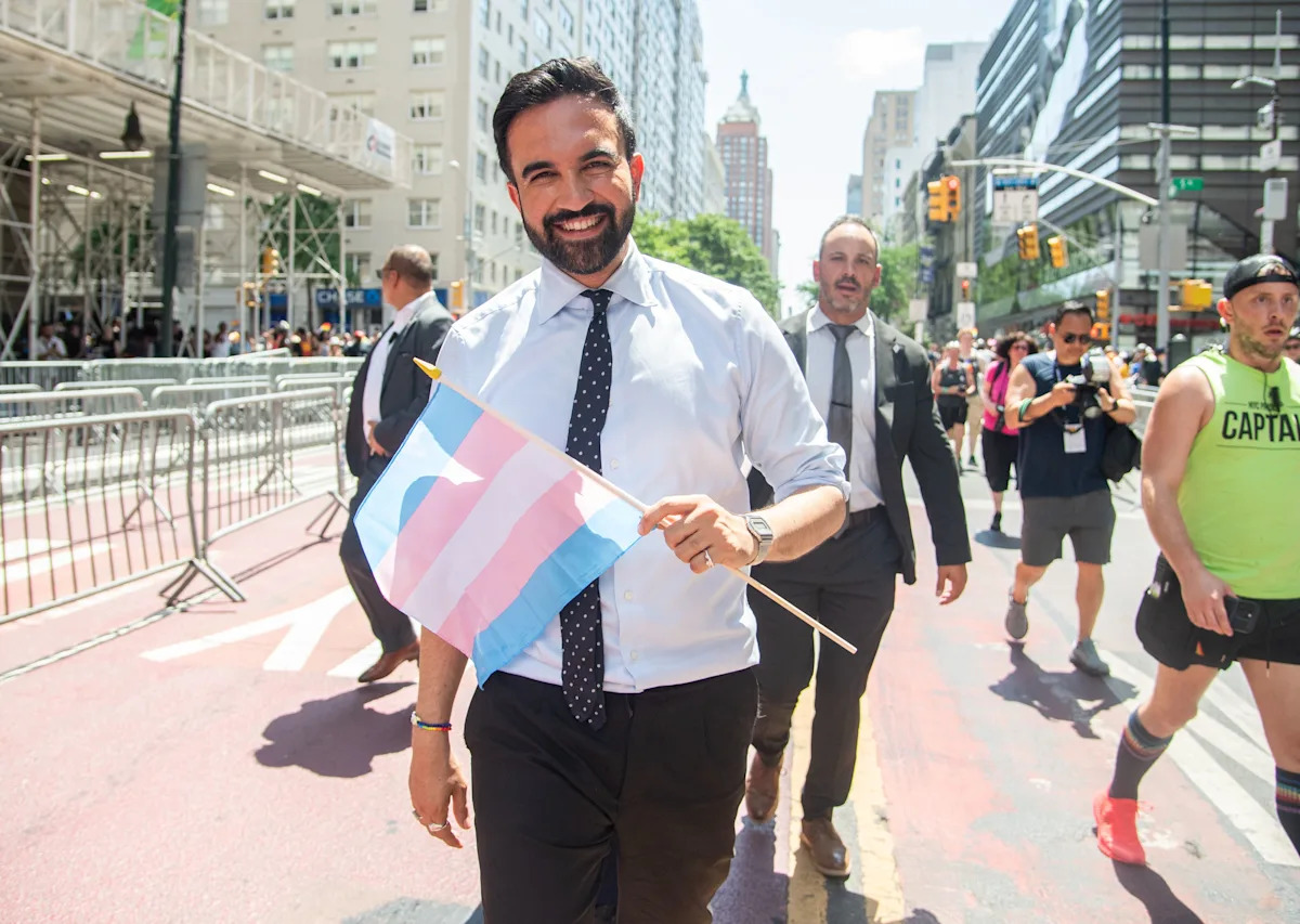 NYC Mayor Zohran Mamdani Kicks Off Pride With “Trans Rights Are Human Rights” Campaign