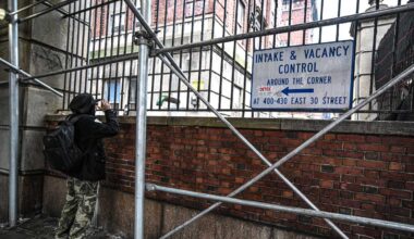 NYC sued by man who had Bellevue homeless shelter ceiling fall on him as legal struggle over intake center in East Village continues