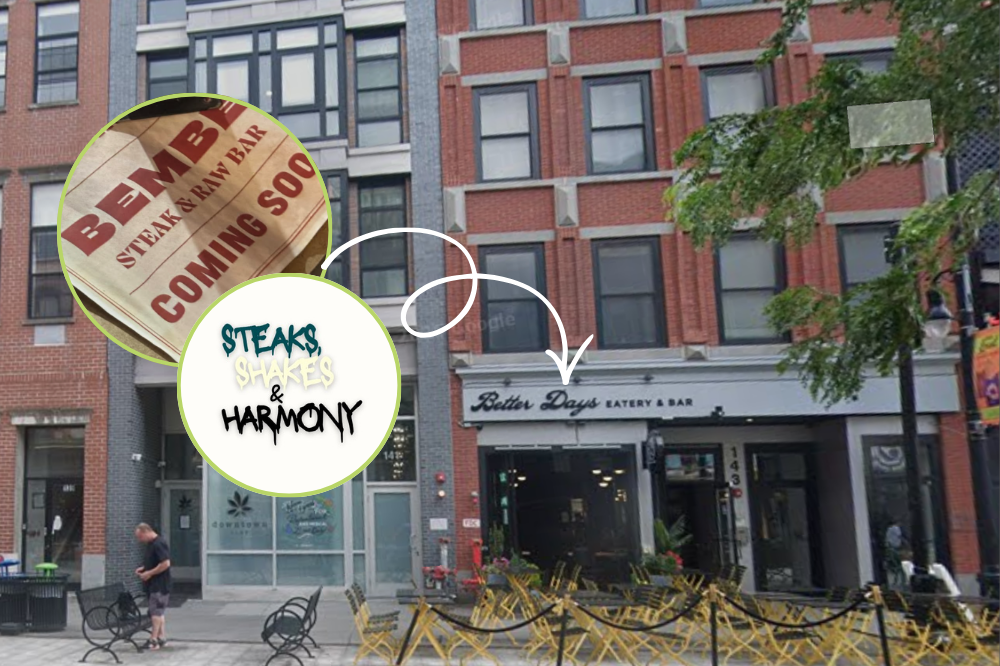 2 New Food Concepts Coming to Former Better Days Space in Jersey City