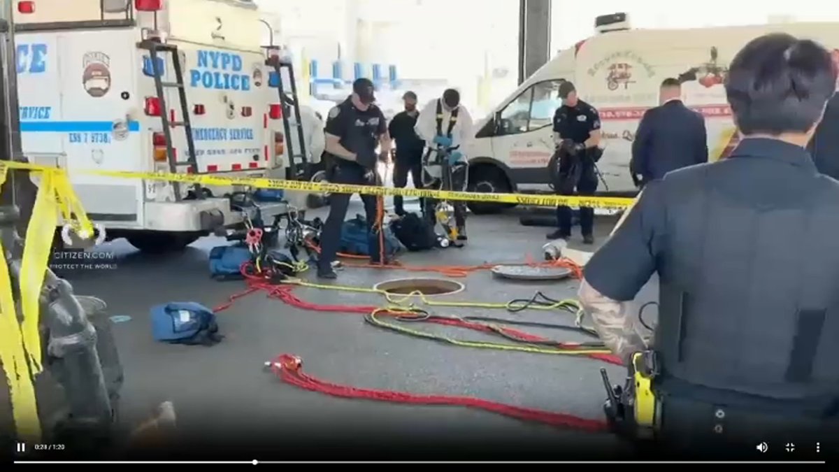 Why are people climbing out of the sewers in Brooklyn? – NBC New York