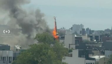 Heavy fire in Bushwick engulfs church as dozens of emergency crews respond