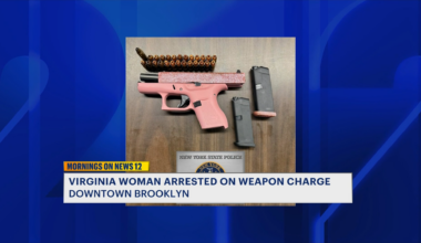 News 12 | Brooklyn | Virginia Woman Arrested For Carrying Pink Handgun Loaded Magazines In Brooklyn