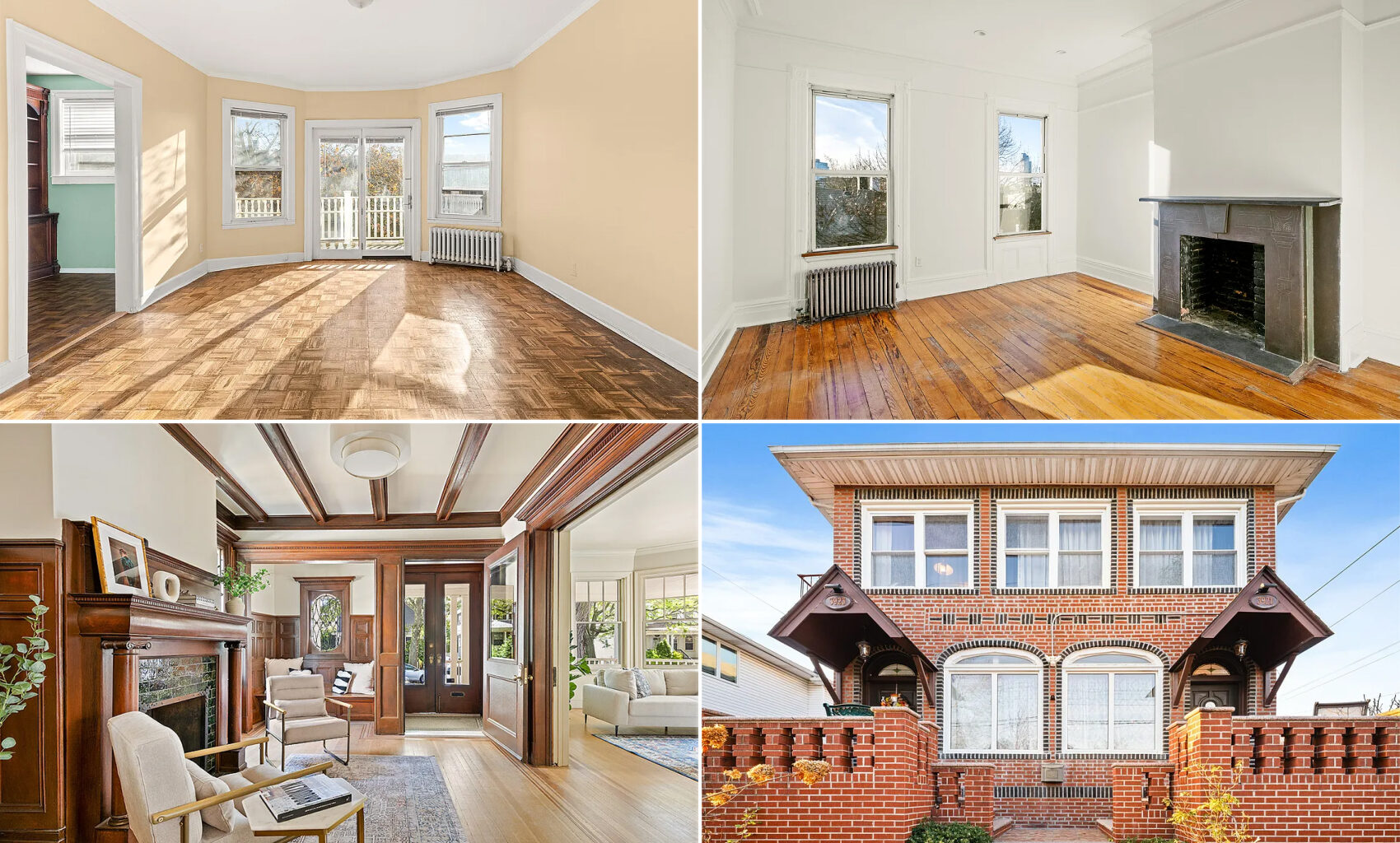 listings - collage of brooklyn homes for sale