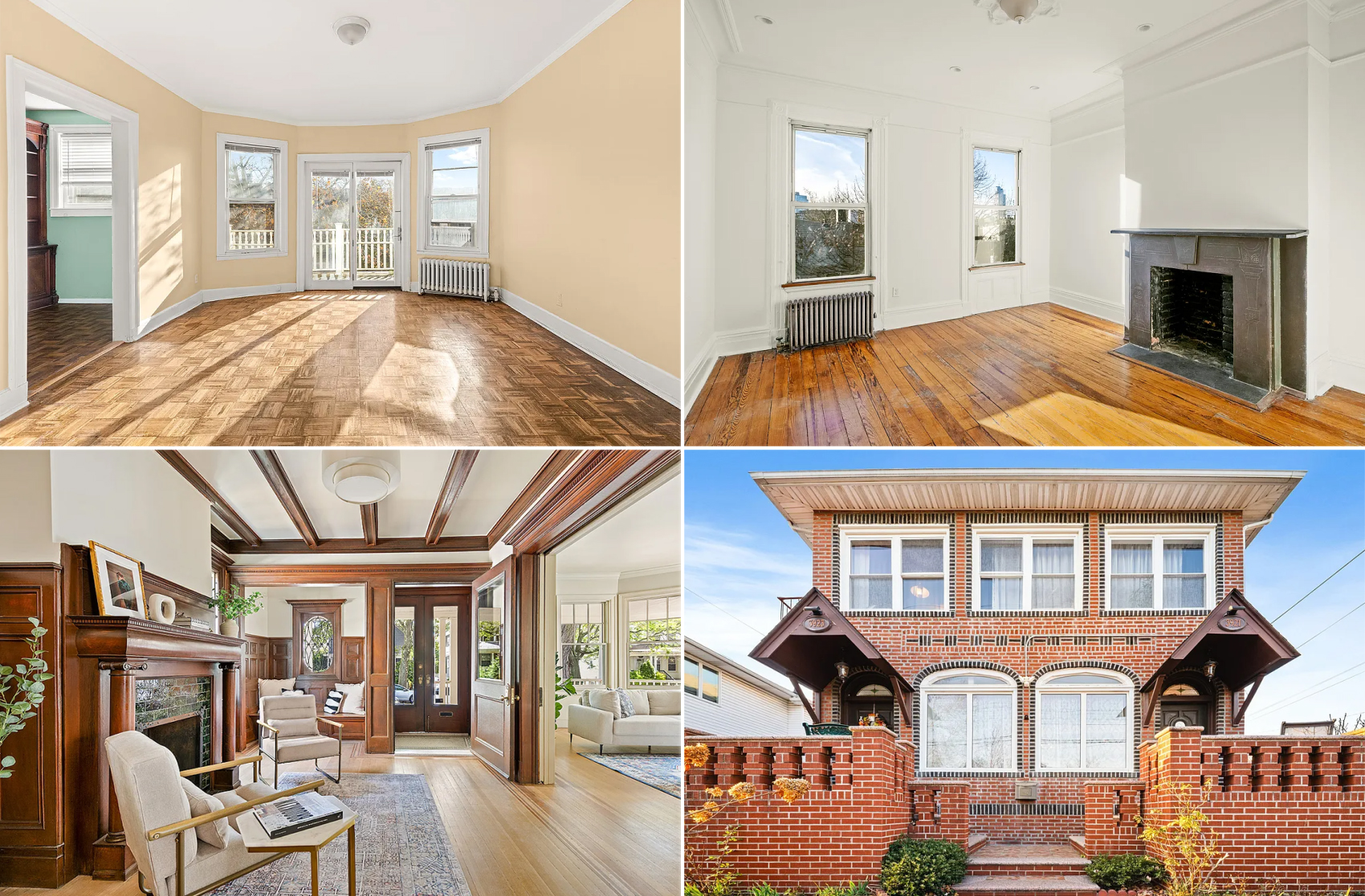 listings - collage of brooklyn homes for sale