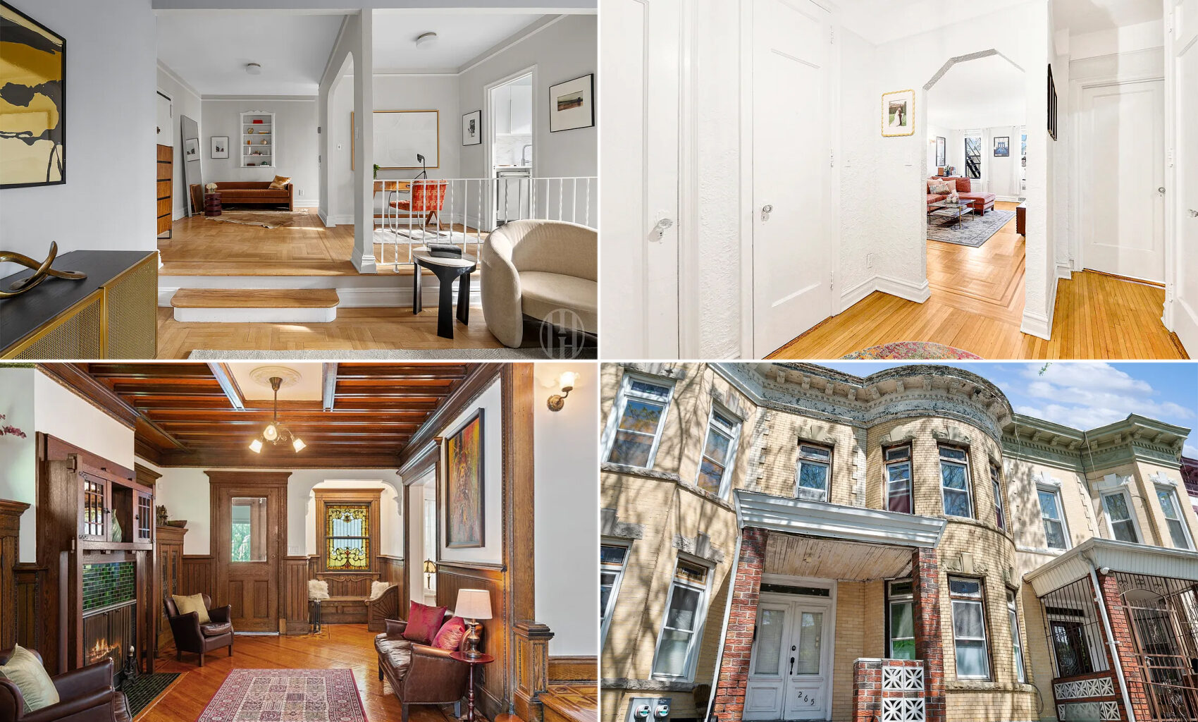 brooklyn listings - collage of brooklyn homes for sale