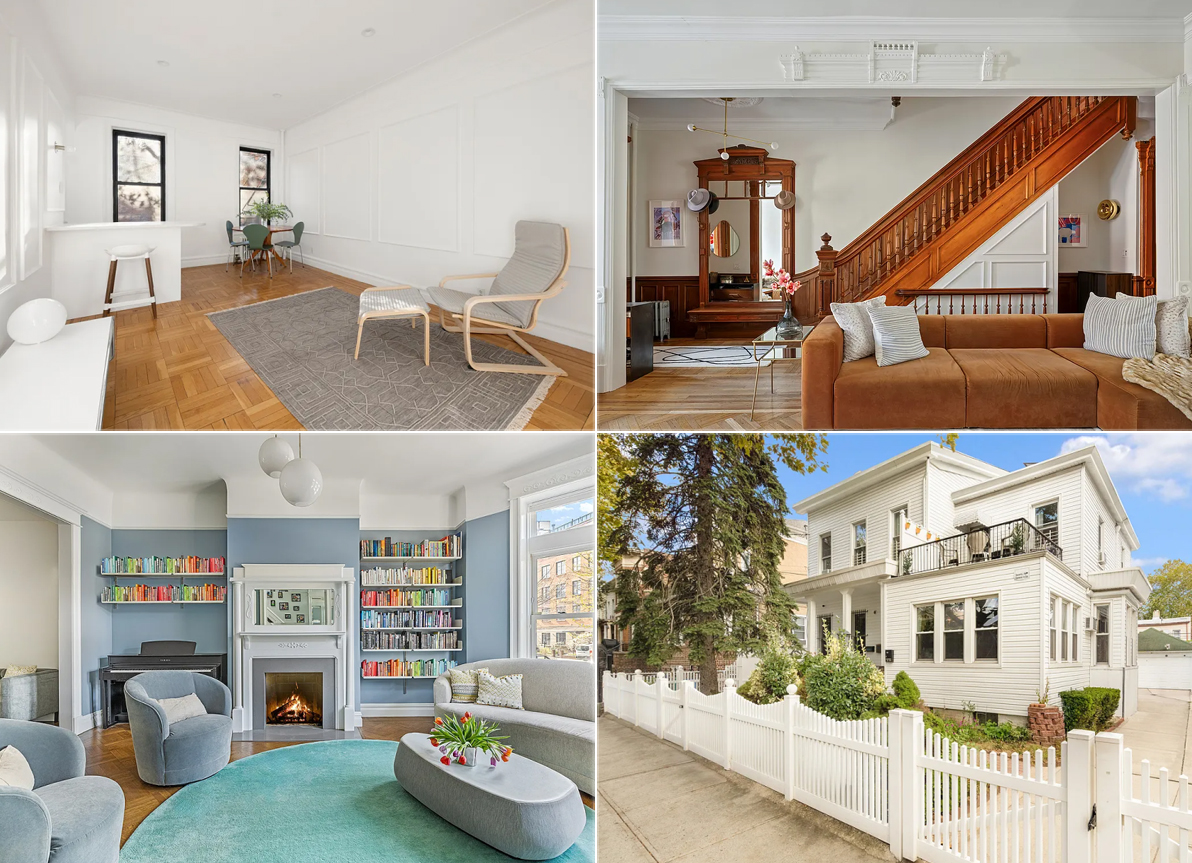 brooklyn listings - collage of brooklyn homes for sale