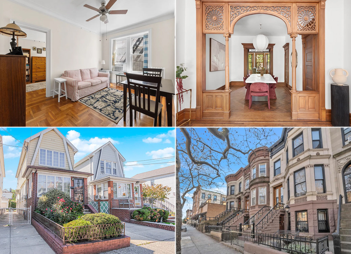 brooklyn listings - collage of brooklyn homes for sale