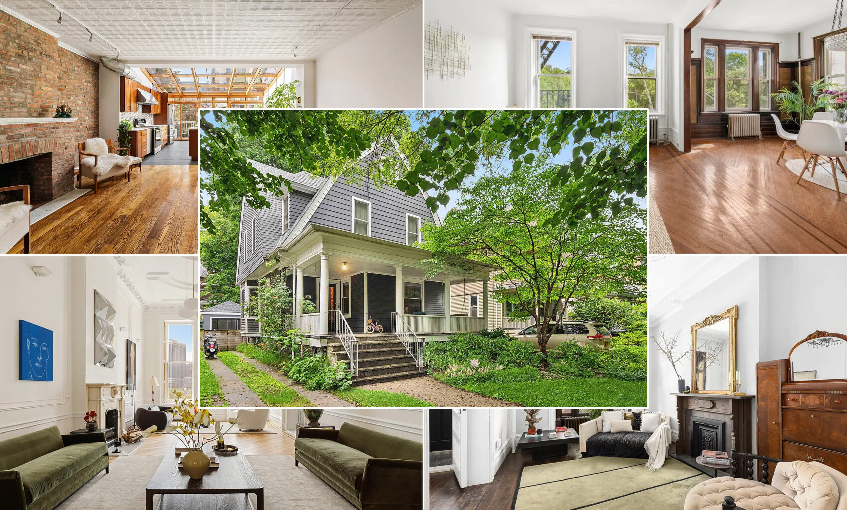 brooklyn listings - collage of brooklyn homes for sale