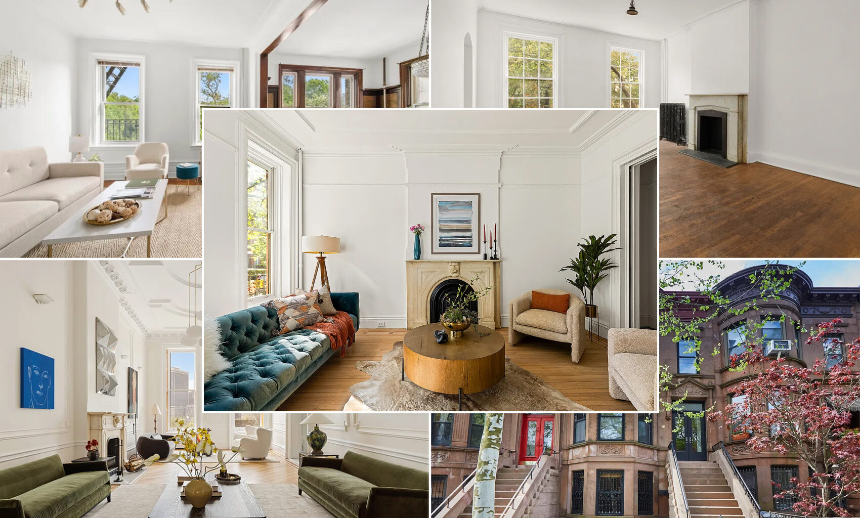 brooklyn listings - collage of brooklyn homes for sale