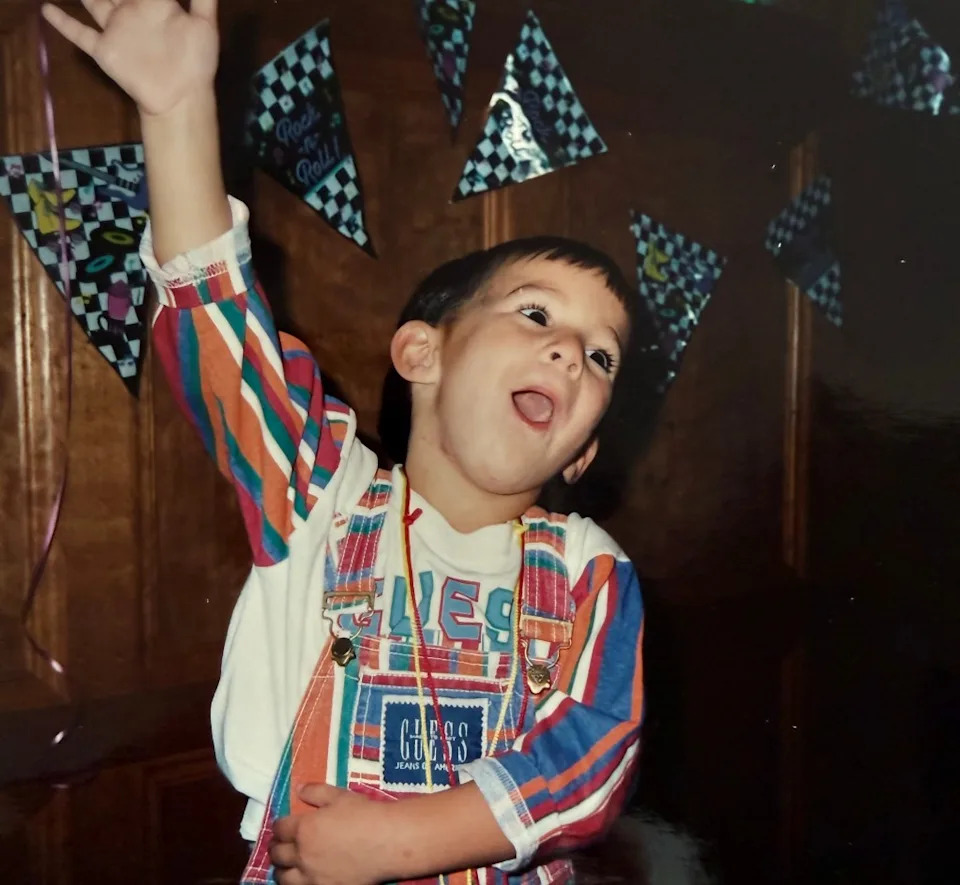 Press had dreams of becoming a performer since he was a kid. Linda Press