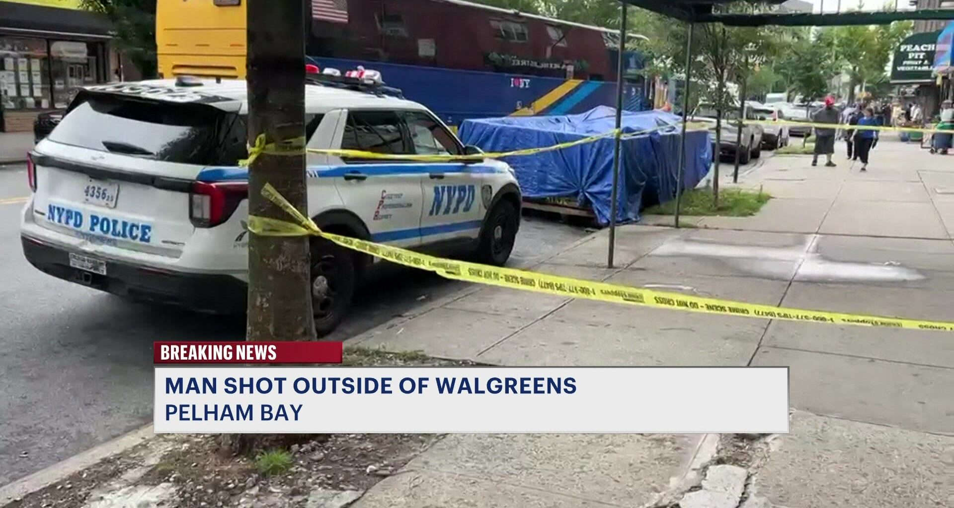 News 12 | Bronx | Two Suspects On The Run After Shooting Man Outside Walgreens In Pelham Bay