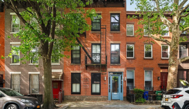brick row house