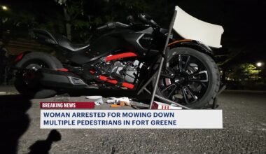 News 12 | Brooklyn | 13 Injured Driver Charged After Three Wheeled Motorcycle Crashes Into Crowd At Commodore Barry Park