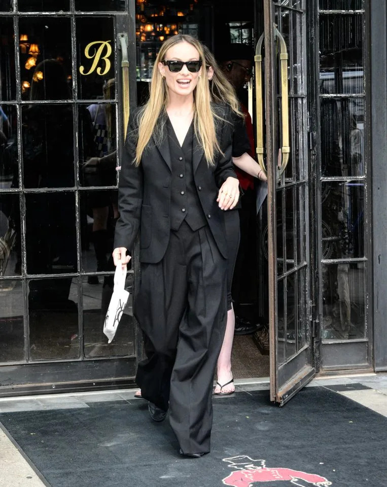 Olivia Wilde is seen on June 15, 2026 in New York City.Credit: Getty