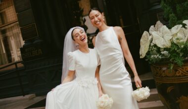 The Brides Proposed With Prada—and Tied the Knot at New York City Hall