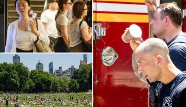 'Heat dome' will roast NYC this week with temps feeling like 110 degrees -- as meteorologist issues July 4 warning