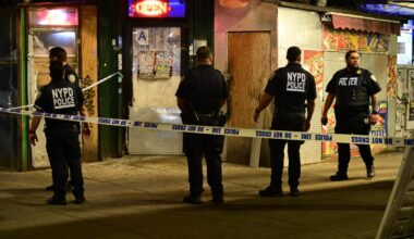 Two men fatally shot outside NYC subway station