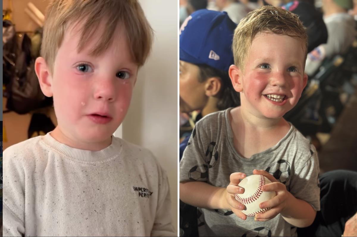 Kid goes viral for crying about being NY Mets fan