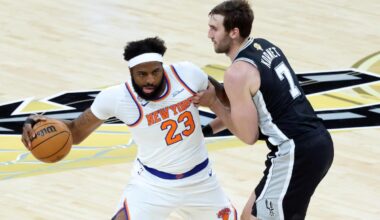 Mitchell Robinson unlikely to return to Knicks as team faces second apron crunch