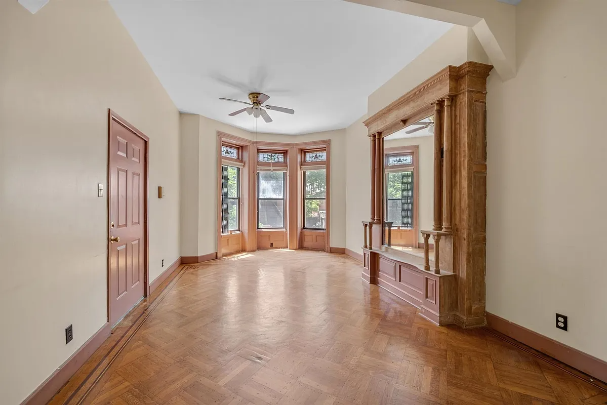 parlor with pier mirror