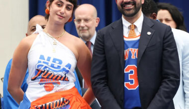 NYC’s First Lady Rama Duwaji Was the Most Stylish Knicks Fan at the Championship Parade