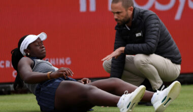 Serena return could be cut short after injury to doubles partner
