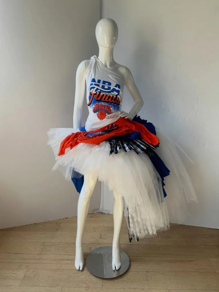 Sullivan shared a version of the design on Instagram earlier this week, captioning the post “Knicks in five LFG NYC.” Instagram/missclairsullivan