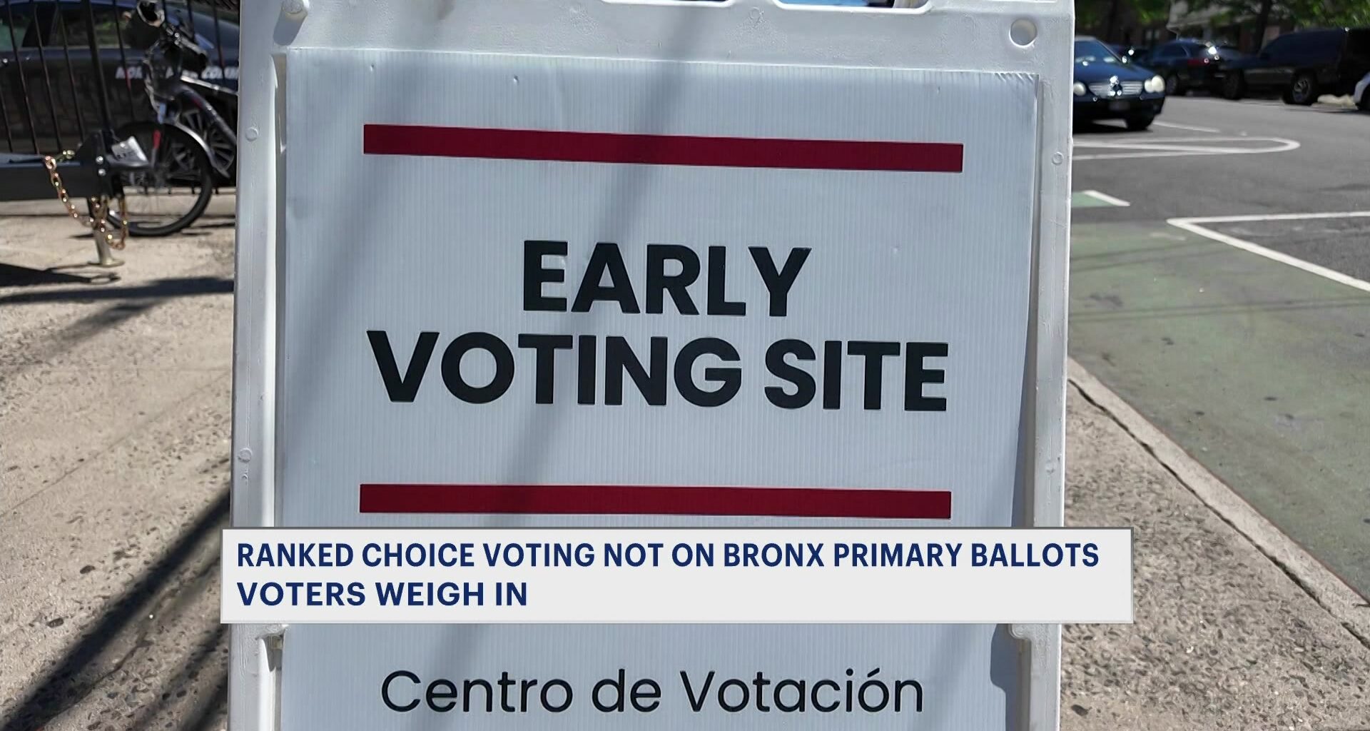 News 12 | Bronx | Ranked Choice Voting Not On Bronx Primary Ballots Voters Weigh In