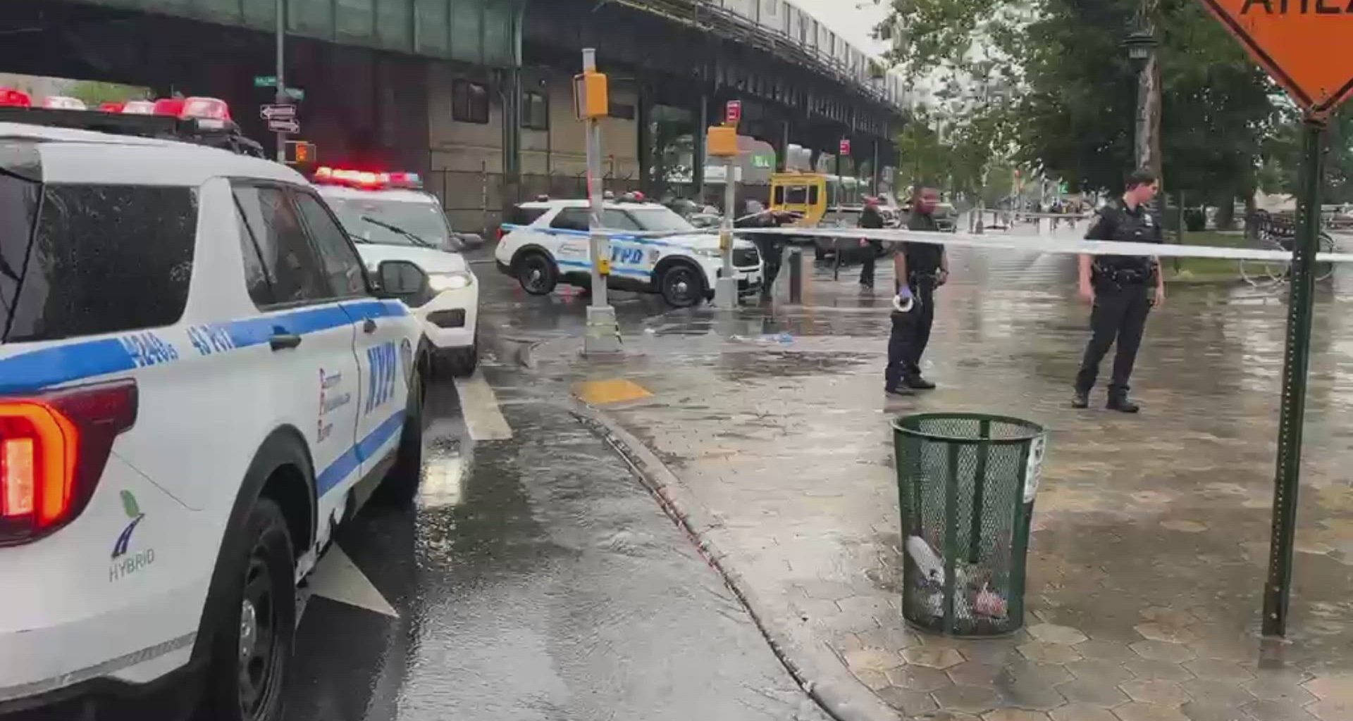 News 12 | Bronx | Teen Stabbed Another Shot Near Parkchester Subway Station