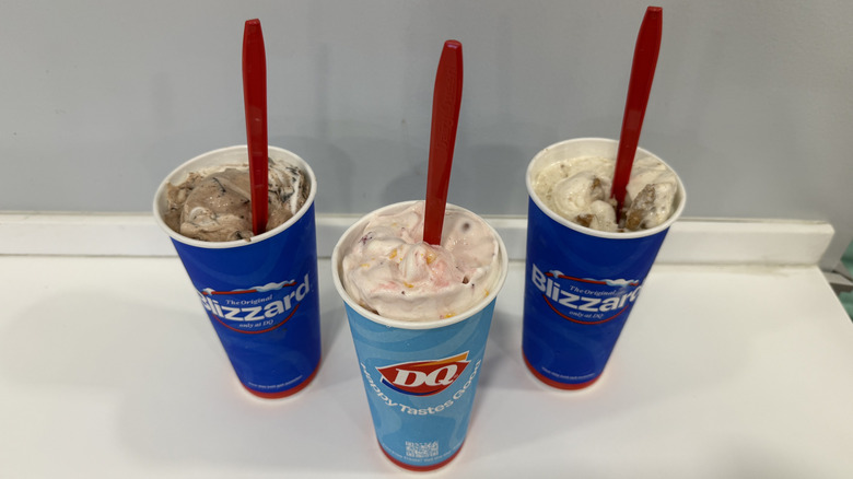 Dairy Queen's Blizzard Cup Lineup