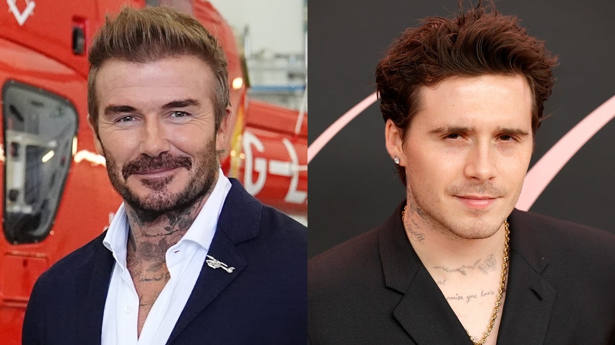 David Beckham Shuts Down Question About Family Drama with Son Brooklyn - Just Jared - Celebrity News and Gossip