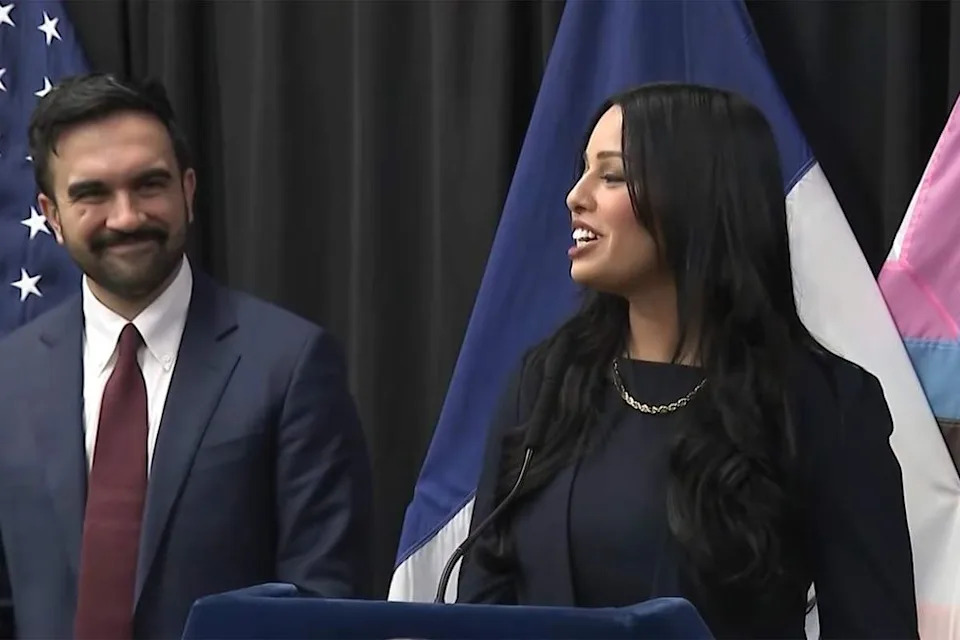 Mayor Zohran Mamdani announcing Taylor Brown as head of NYC\u2019s new office of LGBTQIA+ Affairs