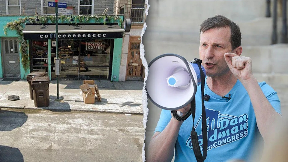 Dan Goldman and a coffee shop.